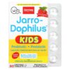 Thực phẩm chức năng Jarrow Formulas Jarro-Dophilus Kids Probiotic + Prebiotic Sugar Free Natural Raspberry 1 Billion CFU 60 Chewable Tablets 790011030690