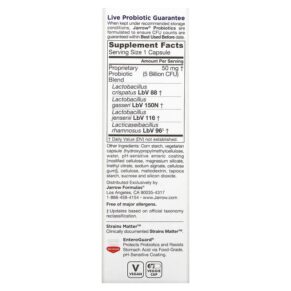 Thực phẩm bổ sung Jarrow Formulas Jarro-Dophilus Vaginal Probiotic Women 5 Billion 30 Veggie Caps 790011030515