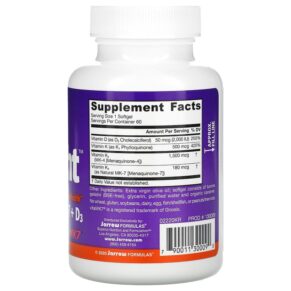 Thực phẩm bổ sung Jarrow Formulas K-Right 60 Softgels 790011300090