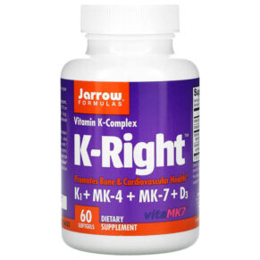 Thực phẩm chức năng Jarrow Formulas K-Right 60 Softgels 790011300090