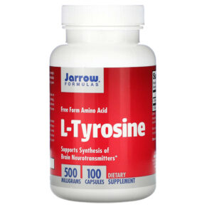 Thực phẩm chức năng Jarrow Formulas L-Tyrosine 500 mg 100 Capsules 790011150015