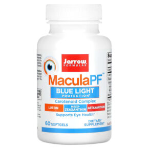 Thực phẩm chức năng Jarrow Formulas MaculaPF Blue Light Protection 60 Softgels 790011290773