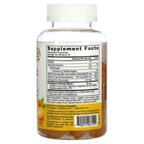 Jarrow Formulas Probiotic + Immune Orange 2 Billion 90 Gummies 3 Thực phẩm bổ sung Jarrow Formulas Probiotic + Immune Orange 2 Billion 90 Gummies 790011037149