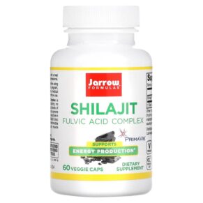 Thực phẩm chức năng Jarrow Formulas Shilajit Fulvic Acid Complex 60 Veggie Caps 790011290605