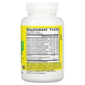 Thực phẩm bổ sung Jarrow Formulas Vegetarian Bone-Up  120 Tablets 790011040026