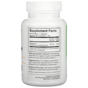 Jigsaw Health MagPure Malate 120 Capsules 3 Thực phẩm bổ sung Jigsaw Health MagPure Malate 120 Capsules 876634001580