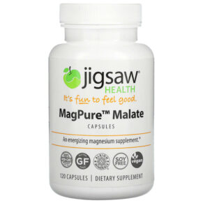 Thực phẩm chức năng Jigsaw Health MagPure Malate 120 Capsules 876634001580