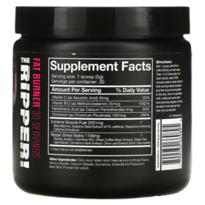 Thực phẩm bổ sung JNX Sports The Ripper Fat Burner Pink Mango 5.3 oz (150 g) 799439669895