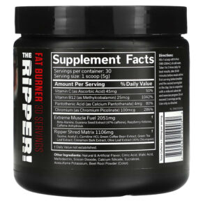 Thực phẩm bổ sung JNX Sports The Ripper Fat Burner Watermelon Candy 5.3 oz (150 g) 799439599079