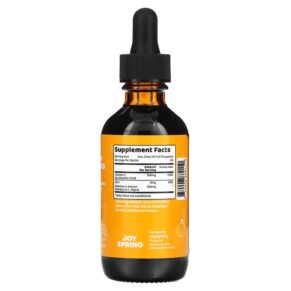 Thực phẩm bổ sung JoySpring Vitamin C + Zinc Ages 2+ 2 fl oz (60 ml) 850008889110