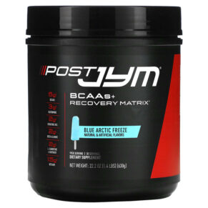 Thực phẩm chức năng JYM Supplement Science BCAAs + Recovery Matrix Blue Artic Freeze 22.2 oz (630 g) 817047021413
