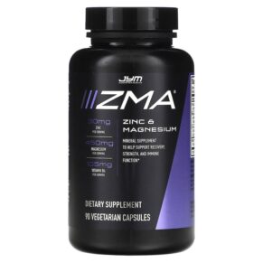 Thực phẩm chức năng JYM Supplement Science ZMA Zinc & Magnesium 90 Vegetarian Capsules 817047020218