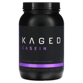 Thực phẩm chức năng Kaged Casein Protein Chocolate Peanut Butter 32 oz (907 g) 850015107924