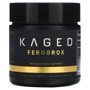 Thực phẩm chức năng Kaged Ferodrox Testosterone Support Matrix 60 Vegetable Capsules 852253007837