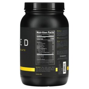 Thực phẩm bổ sung Kaged Whey Protein Isolate Vanilla 3 lb (1.36 kg) 852253007769