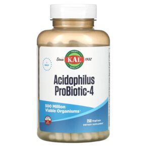 Thực phẩm chức năng KAL Acidophilus Probiotic-4 250 VegCaps 021245500186