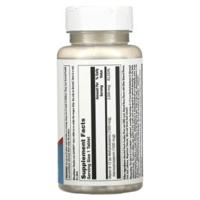 Thực phẩm bổ sung KAL B-12 Methylcobalamin & Adenosylcobalamin Mixed Berry 2.000 mcg 60 Micro Tablets 021245981961