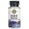 KAL B-6 B-12 Methyl Folate Mixed Berry 60 Micro Tablets 4 Thực phẩm chức năng KAL B-6 B-12 Methyl Folate Mixed Berry 60 Micro Tablets 021245291510