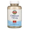 Thực phẩm chức năng KAL Chitosan 750 mg 120 Vegetarian Capsules 021245804123