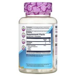 Thực phẩm bổ sung KAL Dinosaurs Dino-Dophilus Probiotic Black Cherry 60 Chewables 021245502005