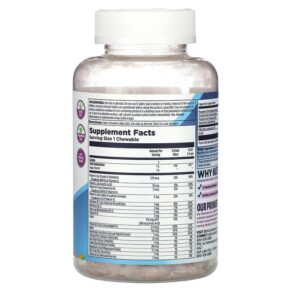 Thực phẩm bổ sung KAL Dinosaurs MultiSaurus Mixed Berry 90 Chewables 021245602125