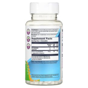 Thực phẩm bổ sung KAL Dinosaurs Vitamin D-Rex Bubble Gum 90 Chewables 021245462026