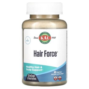 Thực phẩm chức năng KAL Hair Force 60 VegCaps 021245723080