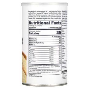 Thực phẩm bổ sung KAL Imported Nutritional Yeast Flakes Unsweetened 7.8 oz (220 g) 021245382843