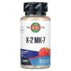 Thực phẩm chức năng KAL K-2 MK-7 Raspberry 60 Micro Tablets 021245646846