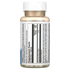 Thực phẩm bổ sung KAL Lithium Orotate 5 mg 120 VegCaps 021245863311