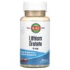 Thực phẩm chức năng KAL Lithium Orotate 5 mg 120 VegCaps 021245863311