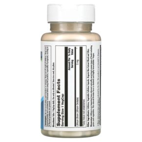 Thực phẩm bổ sung KAL Lithium Orotate 5 mg 60 VegCaps 021245380382