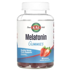 Thực phẩm chức năng KAL Melatonin Gummies Strawberry 60 Gummies 021245263715