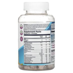 Thực phẩm bổ sung KAL MultiSaurus Berry Grape & Orange 90 Chewables 021245134626