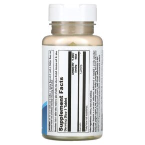 Thực phẩm bổ sung KAL Quercetin 1.000 mg 60 Tablets 021245565307