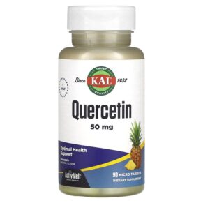 Thực phẩm chức năng KAL Quercetin Pineapple 50 mg 90 Micro Tablets 021245109068