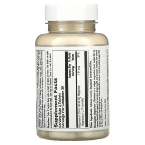 Thực phẩm bổ sung KAL Think Magnesium L-Threonate 60 Tablets 021245271932