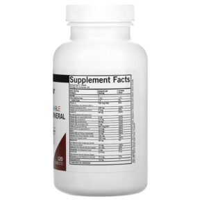 Thực phẩm bổ sung Kirkman Labs Children's Chewable Multivitamin & Mineral Tablets Natural Mango Peach 120 Tablets 812325020959
