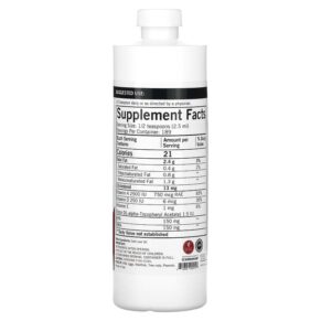 Thực phẩm bổ sung Kirkman Labs Cod Liver Oil Liquid 16 fl oz (473 ml) 812325020157