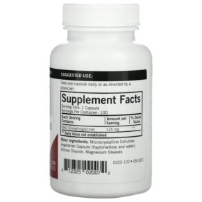 Thực phẩm bổ sung Kirkman Labs DMG (Dimethylglycine) 125 mg 100 Capsules 812325020072