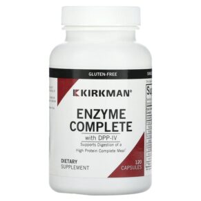 Thực phẩm chức năng Kirkman Labs Enzyme Complete With DPP-IV 120 Capsules 812325025015