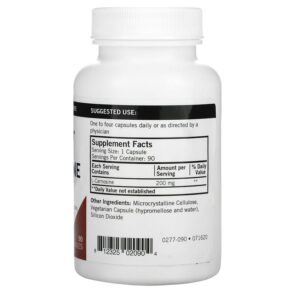 Thực phẩm bổ sung Kirkman Labs L-Carnosine 200 mg 90 Capsules 812325020904