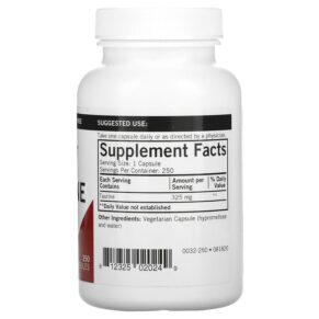 Thực phẩm bổ sung Kirkman Labs L-Taurine 325 mg 250 Capsules 812325020249