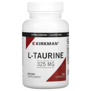 Thực phẩm chức năng Kirkman Labs L-Taurine 325 mg 250 Capsules 812325020249