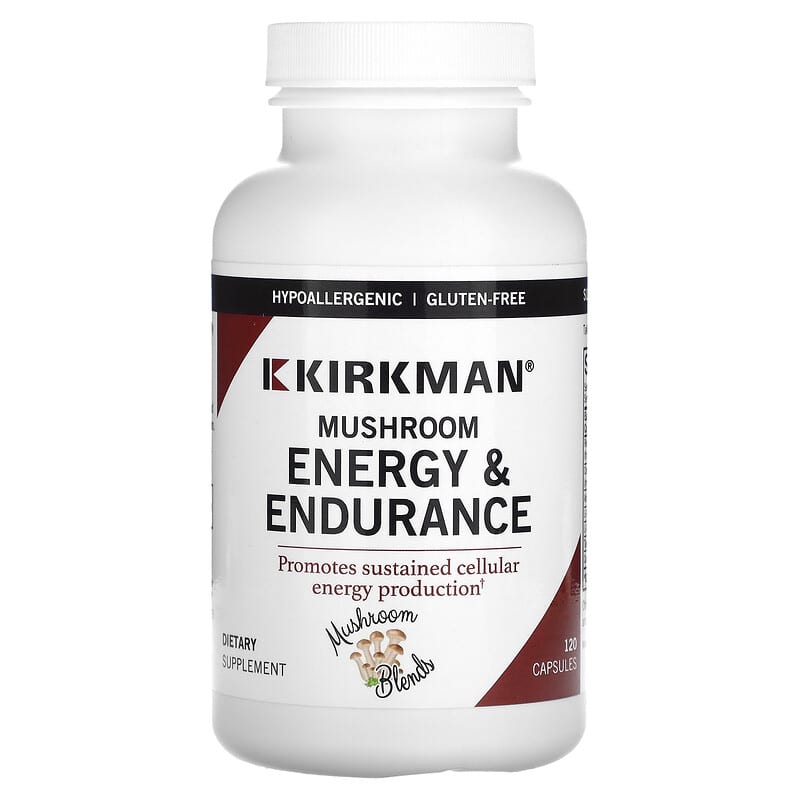 Kirkman Labs Mushroom Energy & Endurance 120 Capsules 8 Thực phẩm chức năng Kirkman Labs Mushroom Energy & Endurance 120 Capsules 812325028474