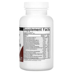 Thực phẩm bổ sung Kirkman Labs Nu-Thera Multivitamin with P5P 300 Capsules 812325021208