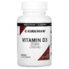 Thực phẩm chức năng Kirkman Labs Vitamin D3 25 mcg (1.000 IU) 120 Capsules 812325021444