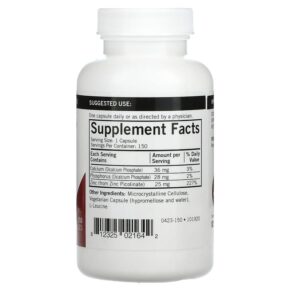 Thực phẩm bổ sung Kirkman Labs Zinc Picolinate 25 mg 150 Capsules 812325021642