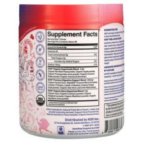 Thực phẩm bổ sung KOS Love You Berry Much Energizing Red Juice Blend Goji Berry Popsicle 8.78 oz (249 g) 850000503670