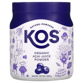 Thực phẩm chức năng KOS Organic Acai Juice Powder 12.7 oz (360 g) 850000503137